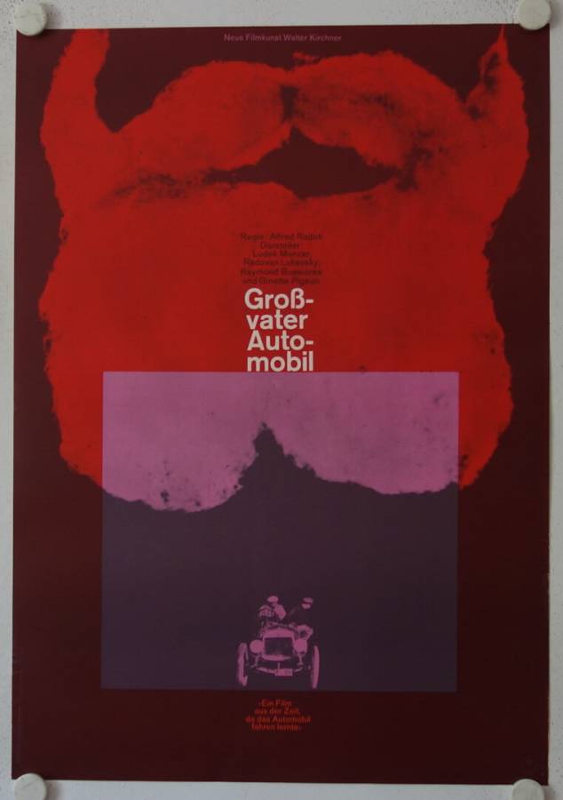 Dedecek Automobil original release german movie poster